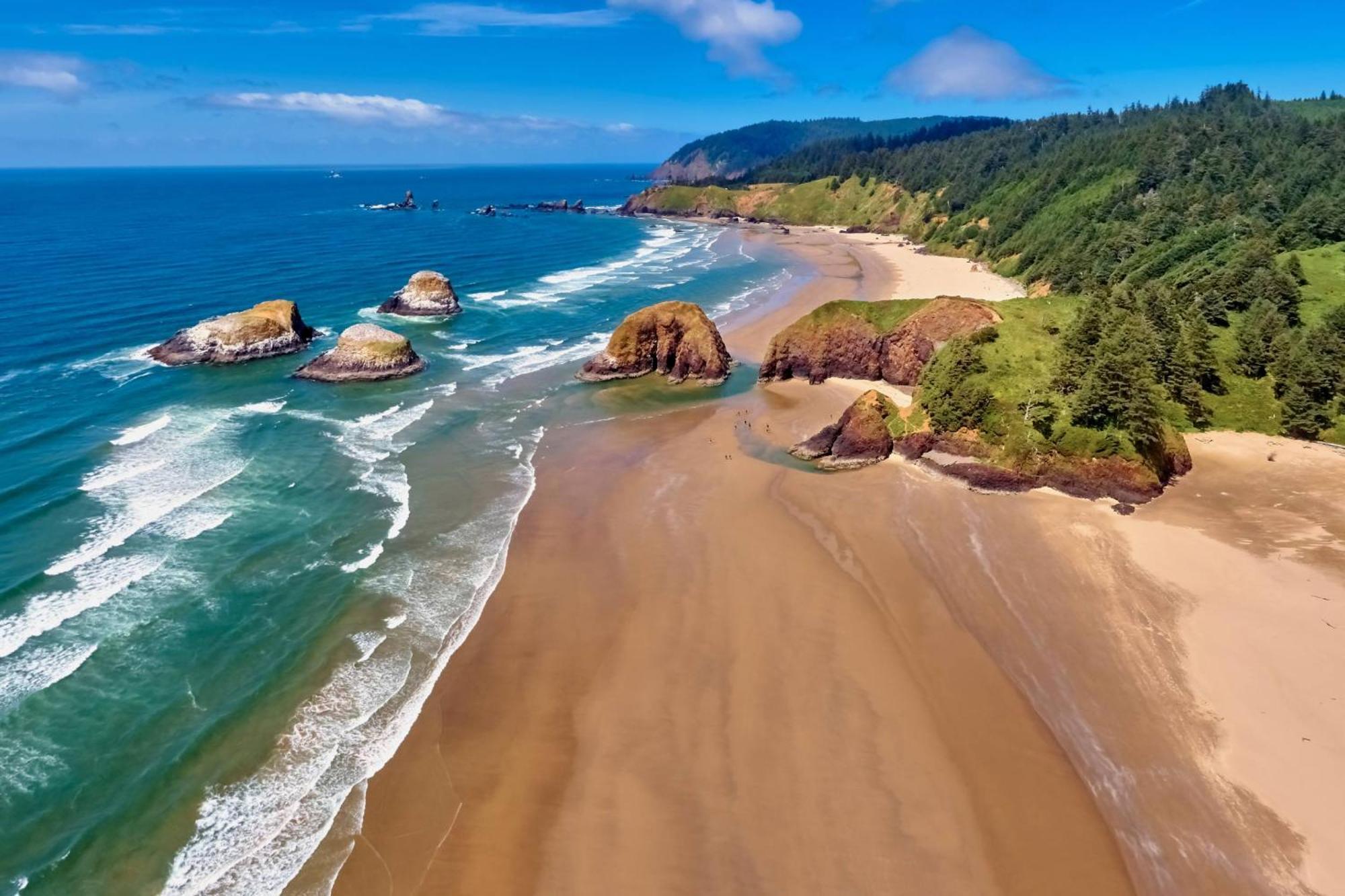 Beach Bungalow Rockaway Beach Bagian luar foto